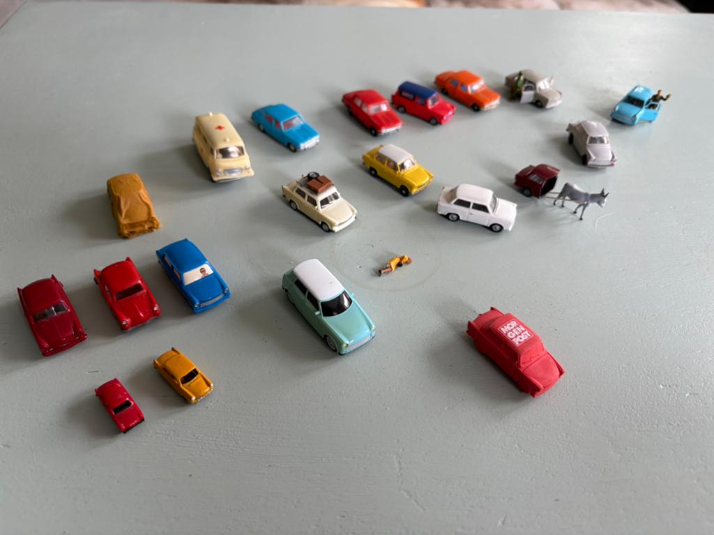 Diverse trabant modellen (klein), Ophalen of Verzenden, Auto