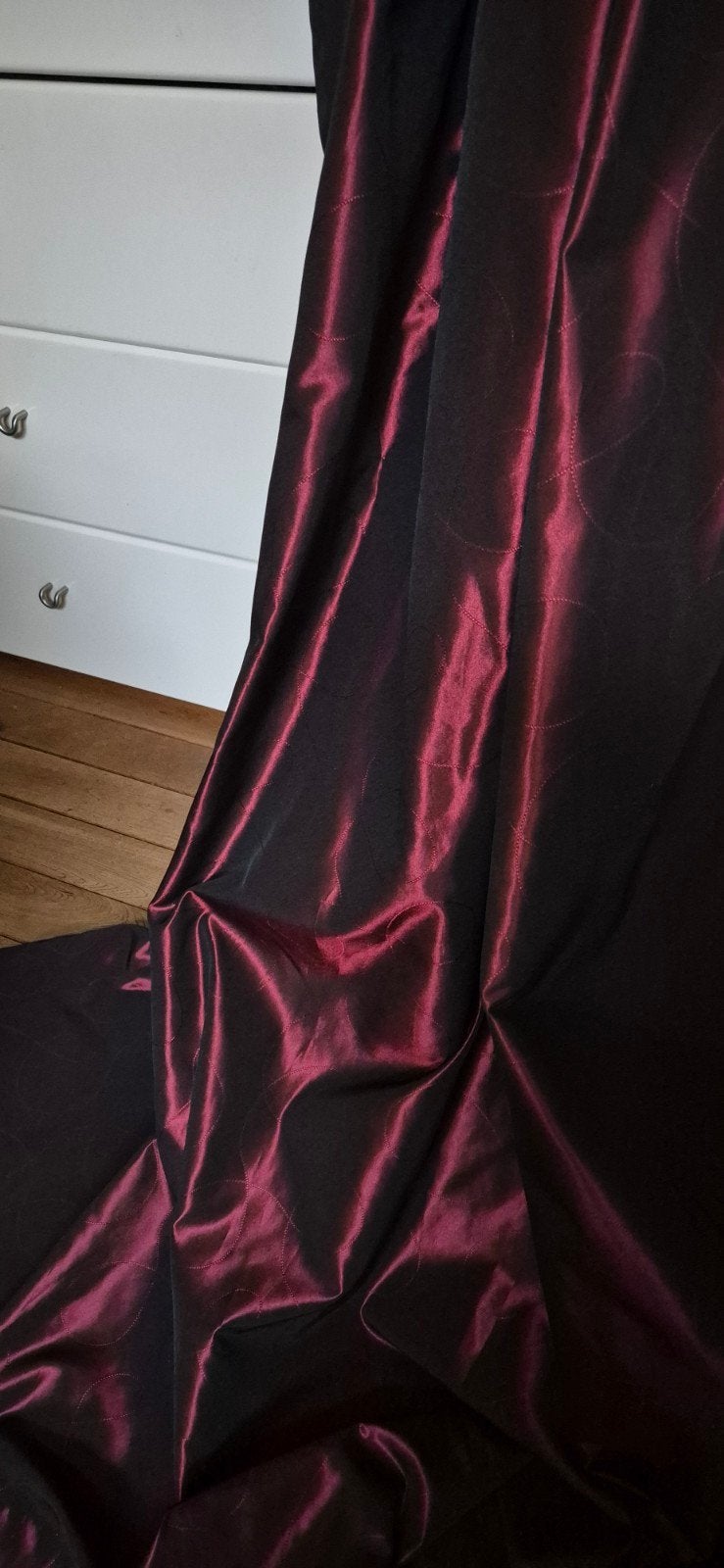 Designer Guild luxe prachtige kleur chique 240 243, Huis en Inrichting, Overige materialen, Overgordijn, Nieuw, 240 cm