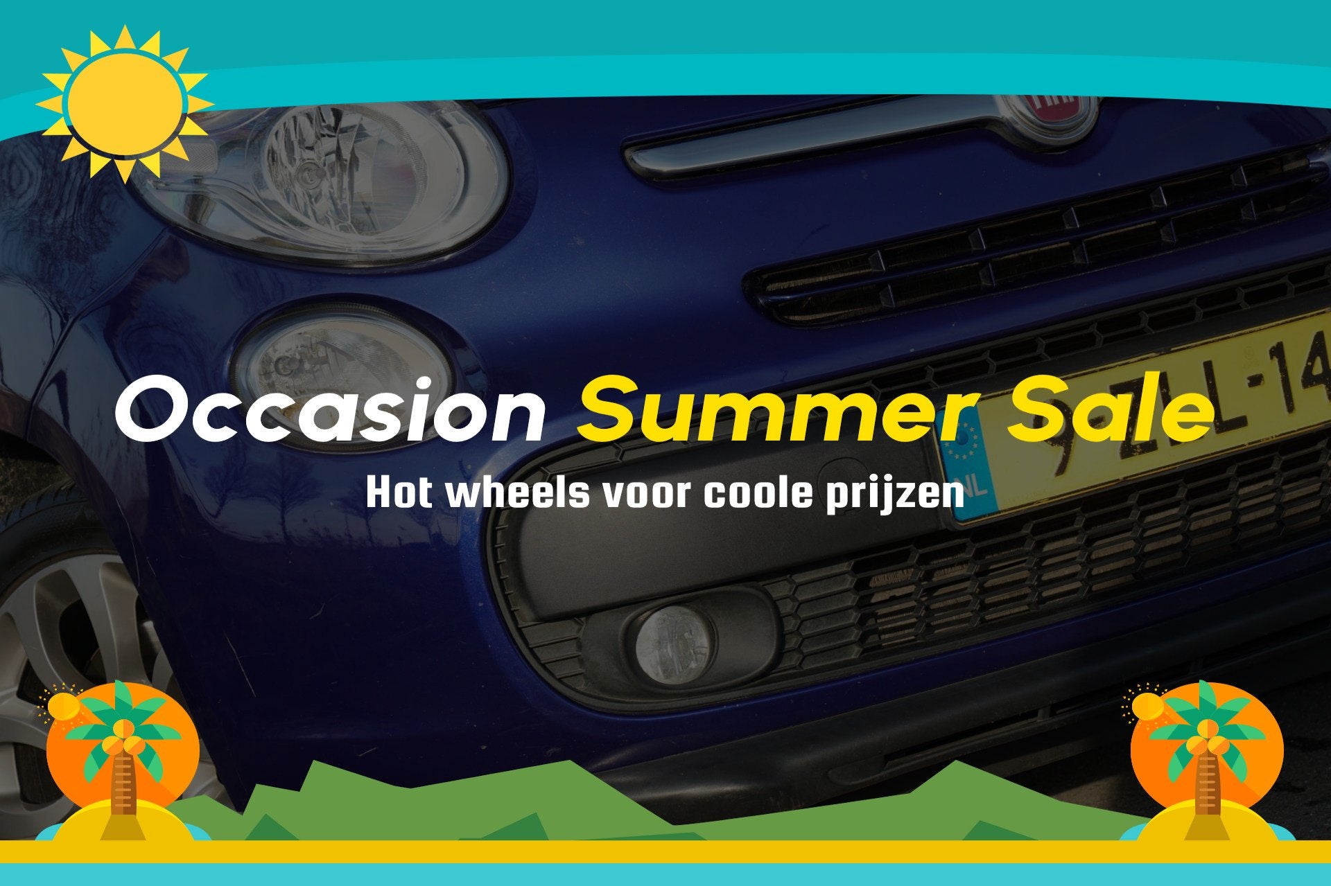 Fiat 500 L 1.4-T-Jet Beats Edition - Blu Tornado - Panorama/, Auto's, Fiat, Voorwielaandrijving, Dealer onderhouden, Stof, Gebruikt