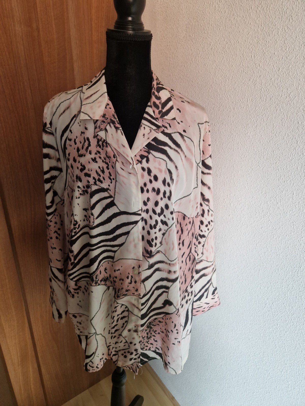 Sommermann Blouse met dierenprint - Maat 50, Sommermann, Maat 46/48 (XL) of groter, Ophalen of Verzenden, Zo goed als nieuw