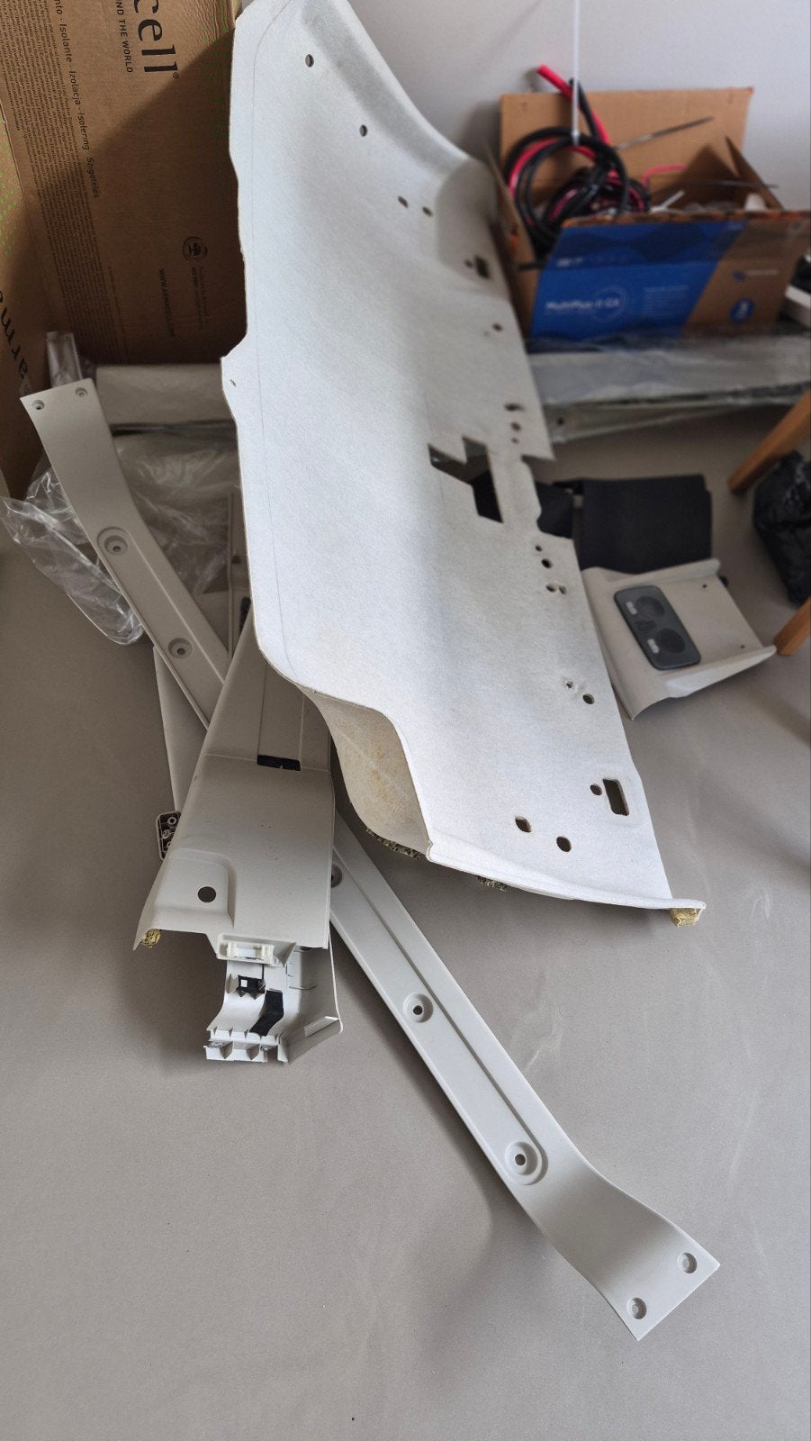 Interieurpanelen beige voor Ducato Boxer Jumper, Ophalen, Gebruikt, Citroën