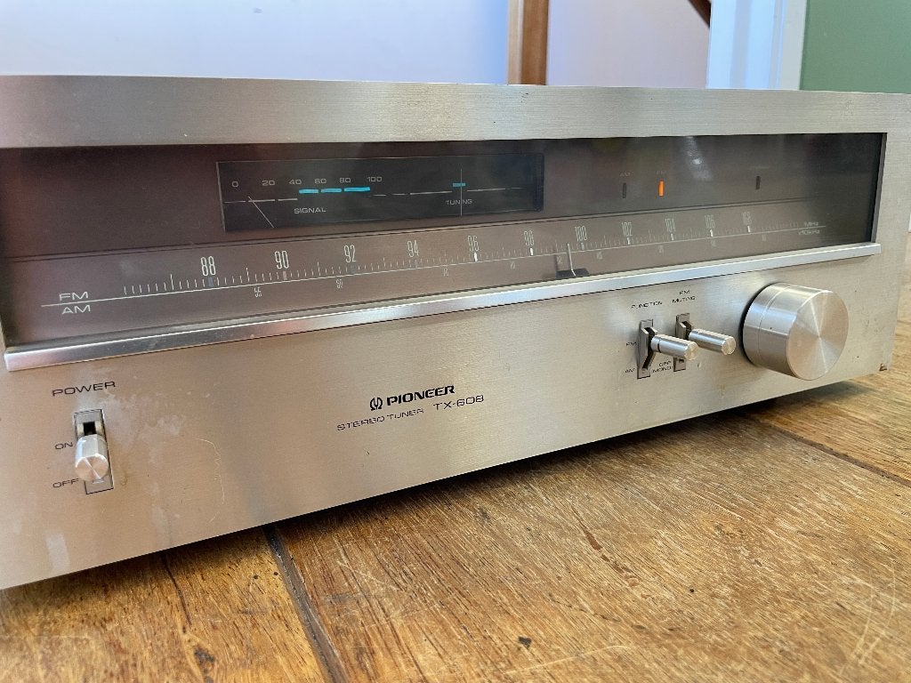 Pioneer TX-608 | Blue Line vintage, Ophalen of Verzenden, Gebruikt, Analoog