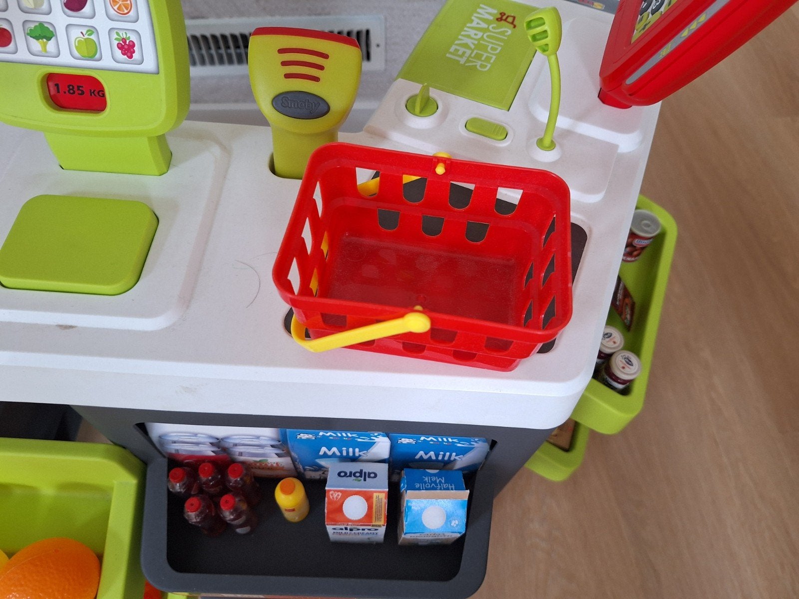 Smoby Supermarkt Speelset met Kassa en Accessoires, Ophalen of Verzenden