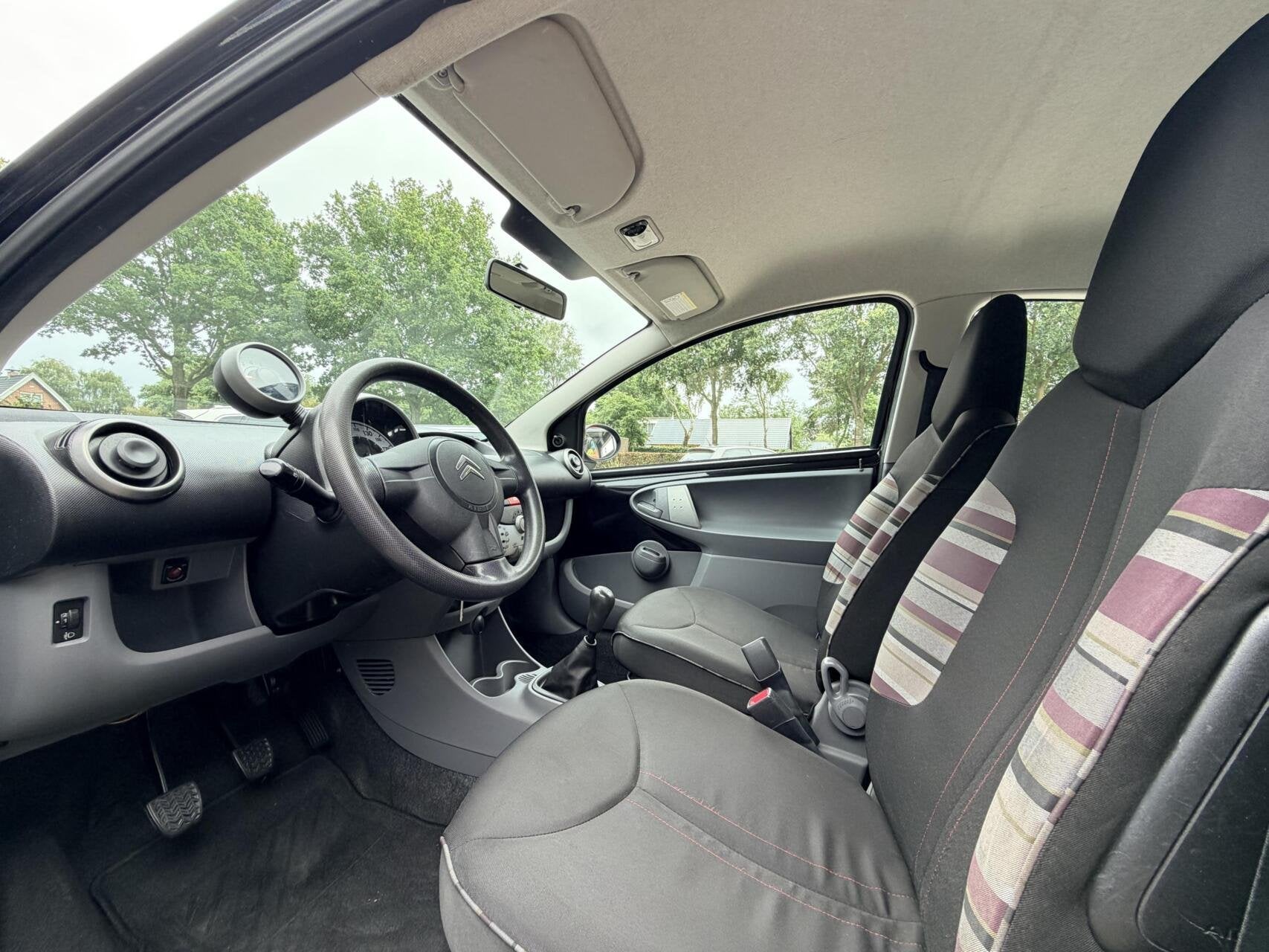 Citroen C1 1.0-12V Ambiance | Airco | Toerenteller | Elektri, Voorwielaandrijving, Euro 5, Stof, Gebruikt