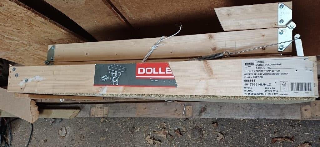 Dolle Vlizotrap 120x60cm - Nieuw in verpakking, Doe-het-zelf en Verbouw, Ophalen, Trap, Zo goed als nieuw, Opvouwbaar of Inschuifbaar