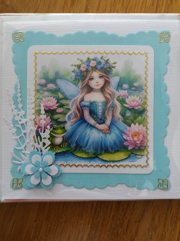 Blanko Kaartje met elfje no. 2682, Ophalen of Verzenden, Nieuw, Fantasie