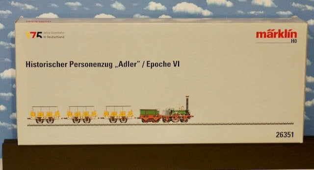 Märklin H0 Historischer Personenzug "Adler" Epoche VI, Wisselstroom, Treinset, Nieuw, Ophalen of Verzenden