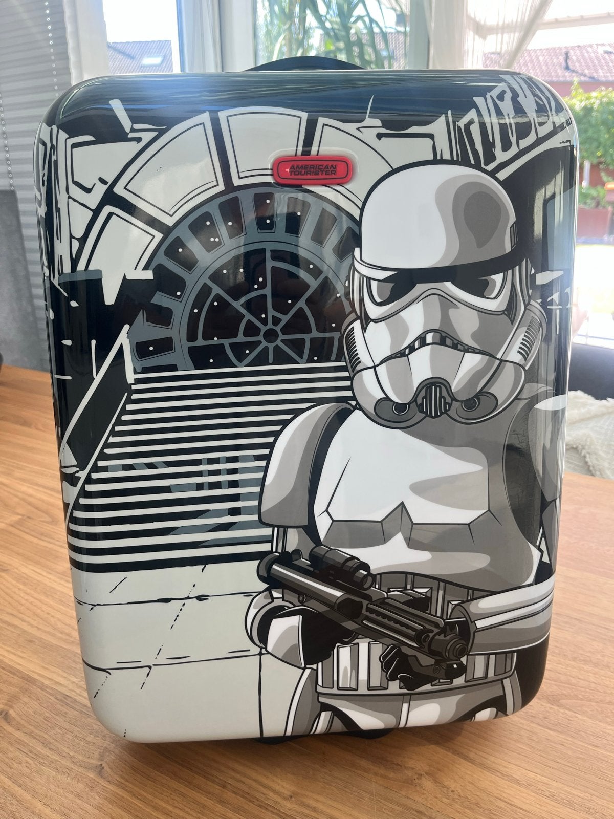 American Tourister Star Wars Stormtrooper Koffer, 40 tot 60 cm, 30 cm of meer, Gebruikt, Zwart
