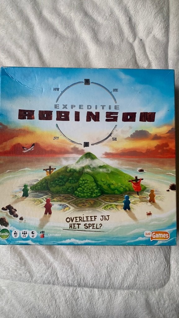 Spel Expeditie Robinson, Hobby en Vrije tijd, Gezelschapsspellen | Bordspellen, Ophalen of Verzenden, Zo goed als nieuw