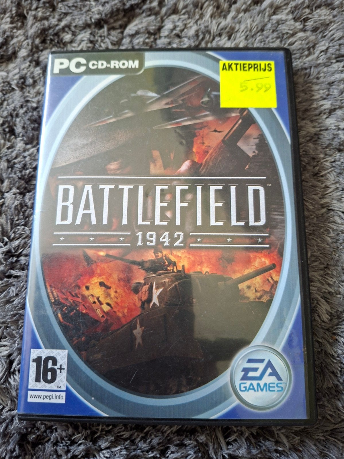 Battlefield 1942 Pc, Vanaf 18 jaar, Shooter, 1 speler, Ophalen of Verzenden