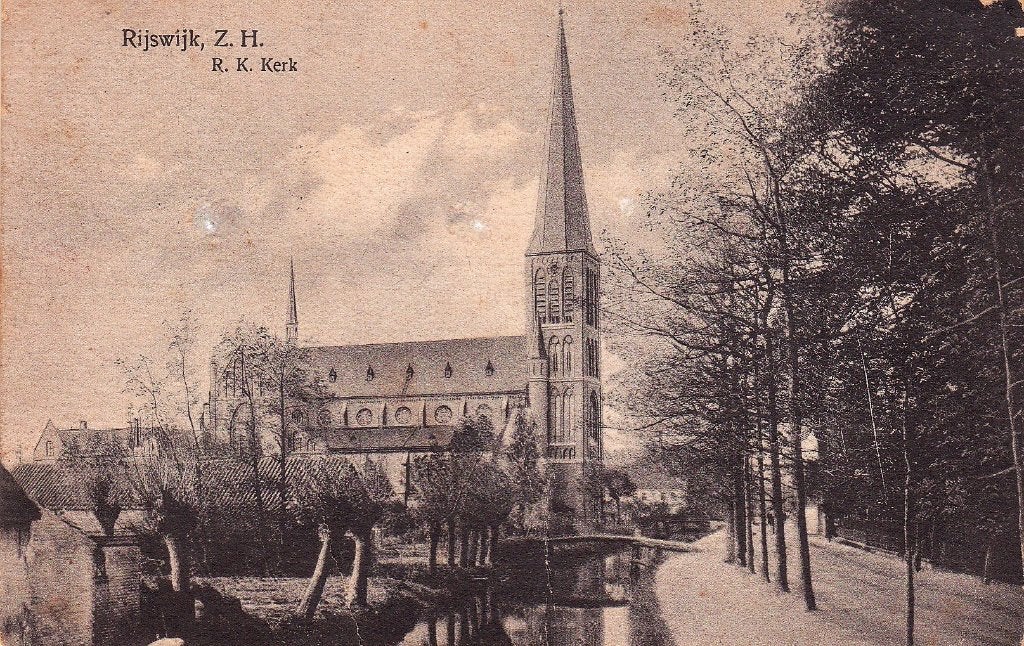 RIJSWIJK,  Z.H.  R.K. KERK, Ophalen of Verzenden, Voor 1920, Noord-Brabant