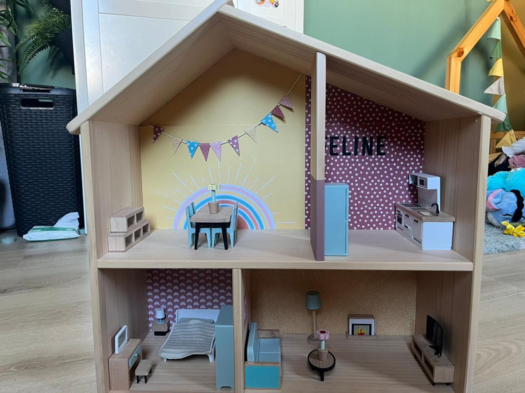 Ikea (muizen)-poppenhuis / Maileg, Kinderen en Baby's, Speelgoed | Poppenhuizen, Ophalen, Zo goed als nieuw, Poppenhuis