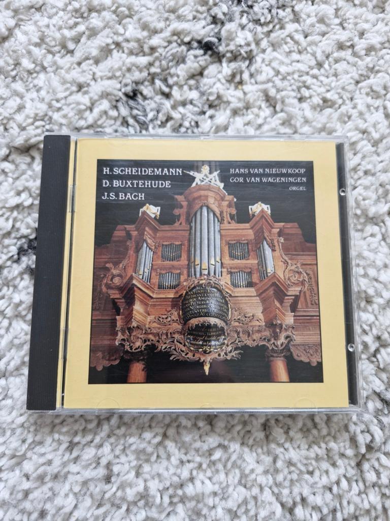 Orgel cd- Hans van Nieuwkoop -Cor van Wageningen, Cd's en Dvd's, Ophalen of Verzenden, Barok, Zo goed als nieuw, Overige typen