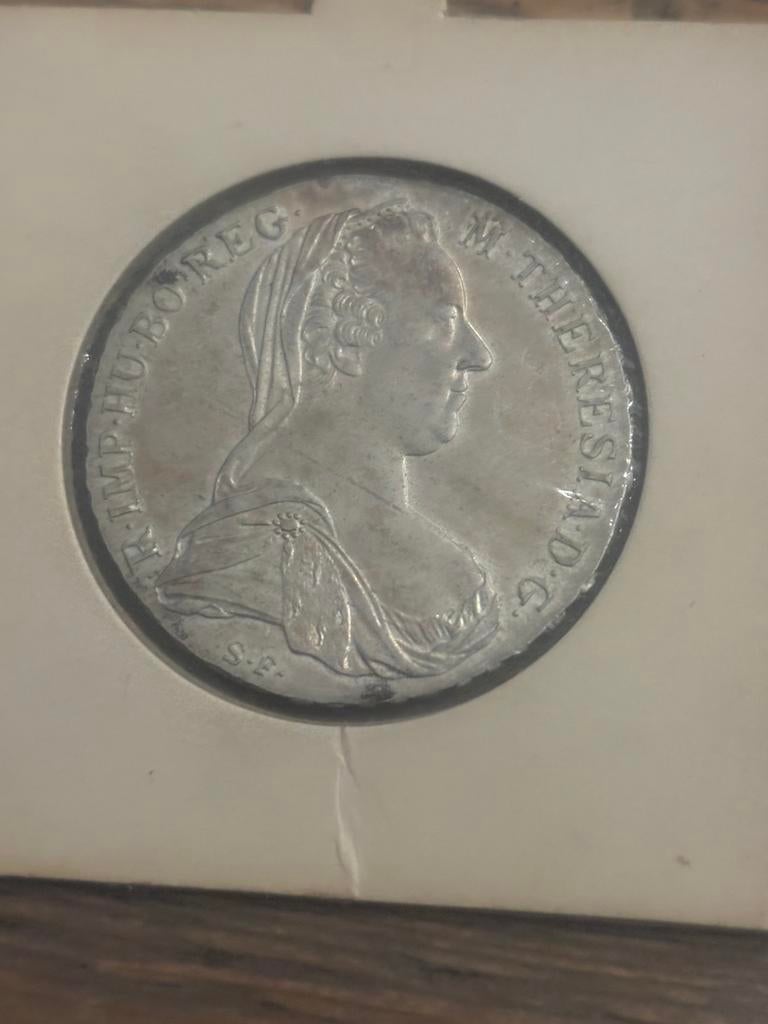 Oostenrijk 1 thaler - 1780 ZILVER, Ophalen of Verzenden