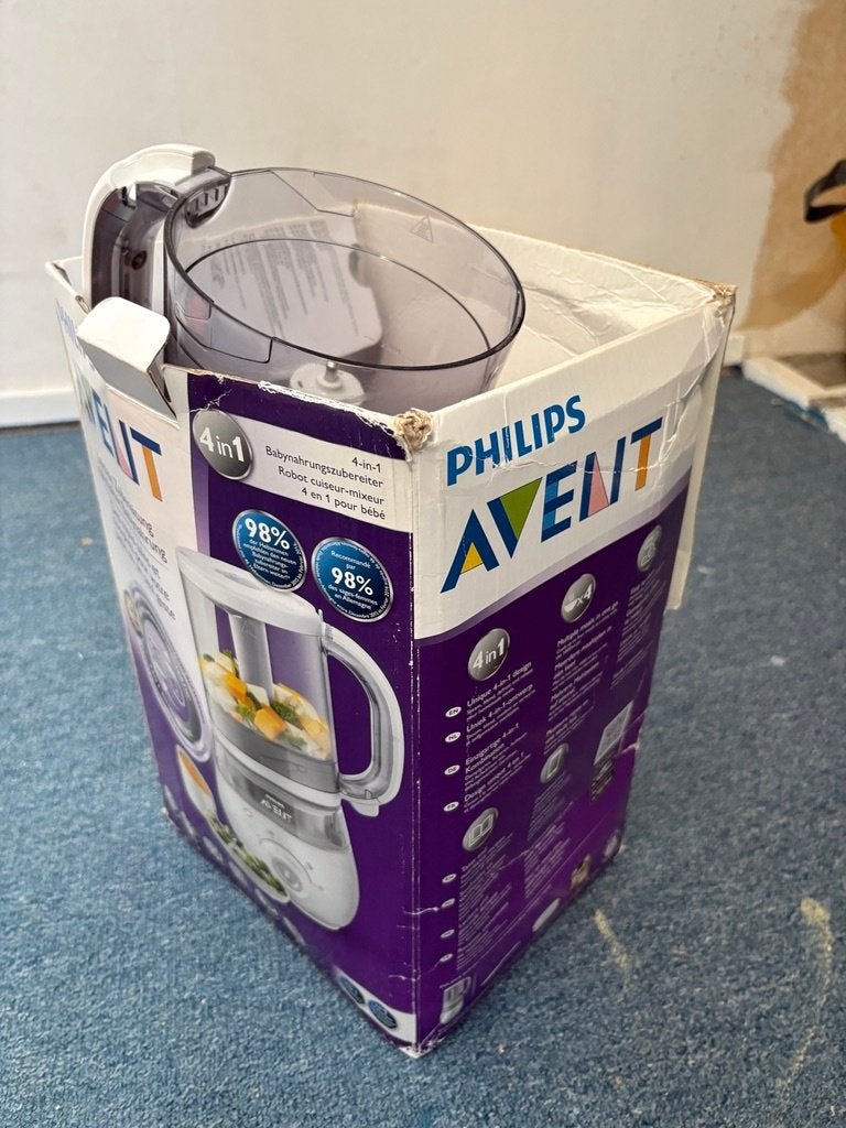 Philips Avent 4-in-1 gezonde babyvoedingmaker, Ophalen, Zo goed als nieuw, Overige typen