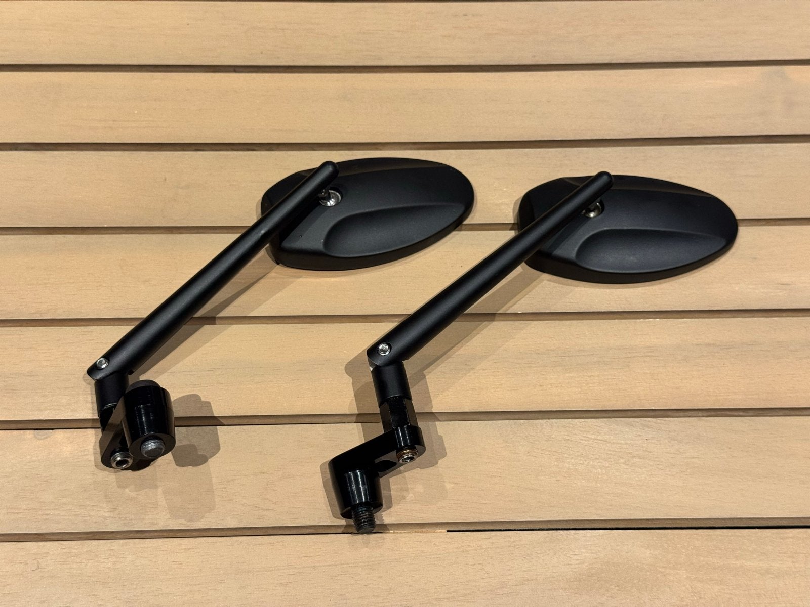 Stealth / Winglet Motorspiegels, Inklapbaar & Universeel, Ophalen of Verzenden, Gebruikt