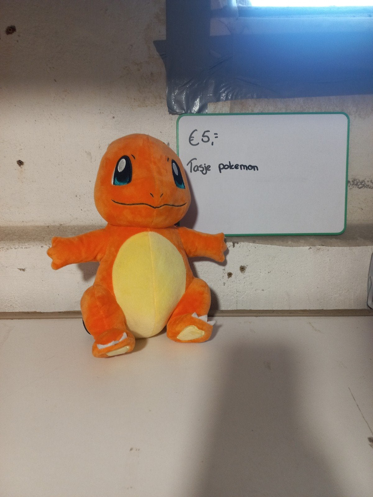 Knuffel/tasje pokemon charmander? Speelgoed, Ophalen, Oranje, Overige typen, Zo goed als nieuw