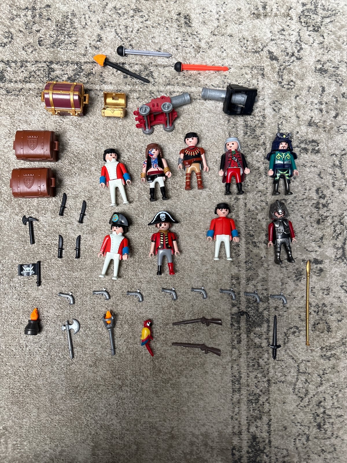 Piraten Figuren en Accessoires, Gebruikt, Losse onderdelen, Figuren, Historisch