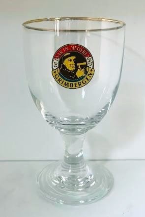 GRIMBERGEN GLAS 10 Jaar in Nederland, Ophalen of Verzenden, Zo goed als nieuw, Glas of Glazen, Overige merken