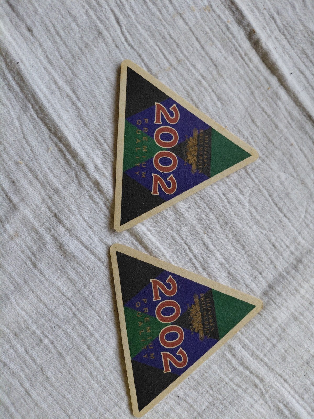 Heineken 2002 Premium Quality etiketten., Ophalen of Verzenden, Gebruikt, Heineken