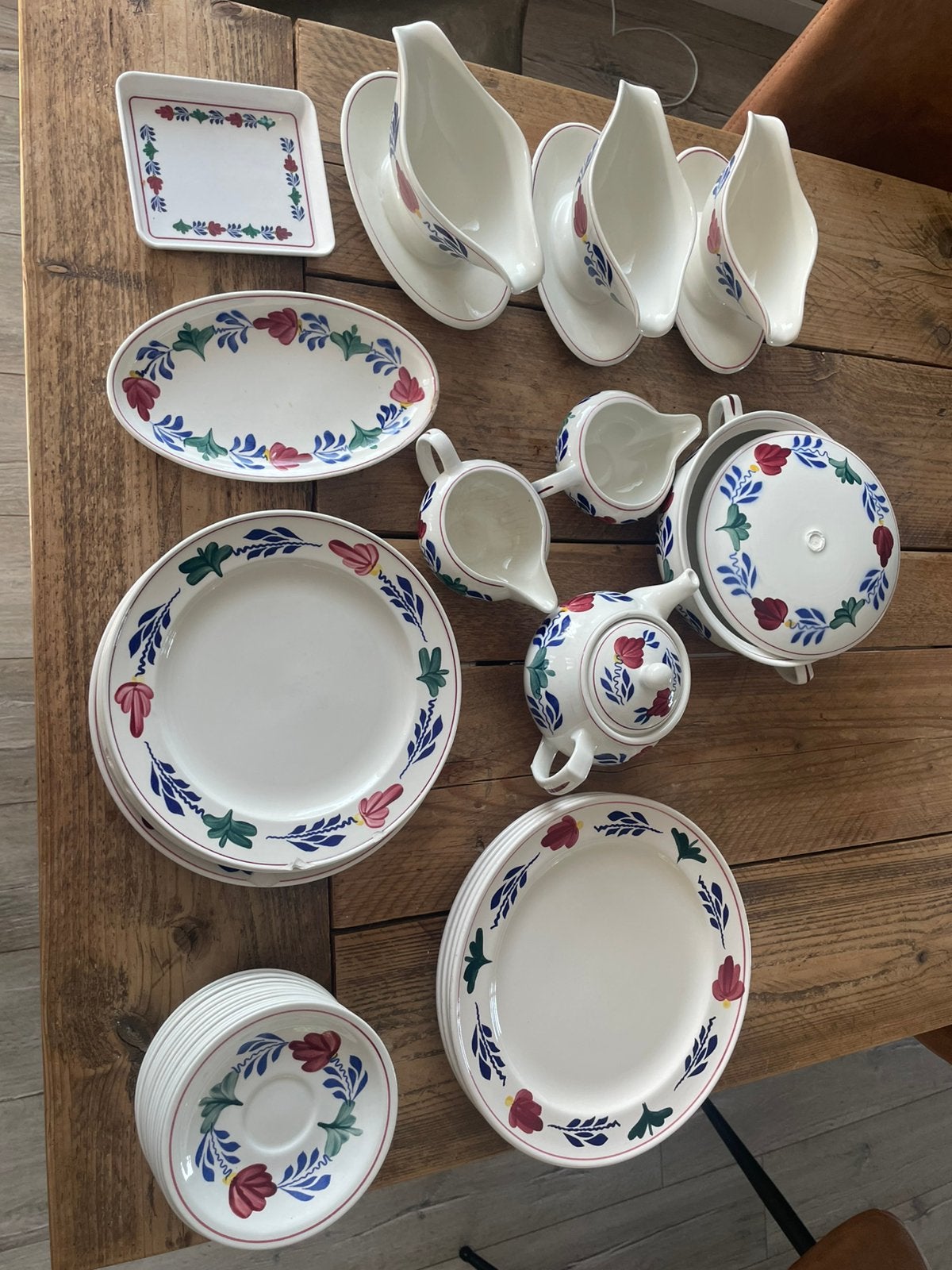 Boerenbont service, Ophalen
