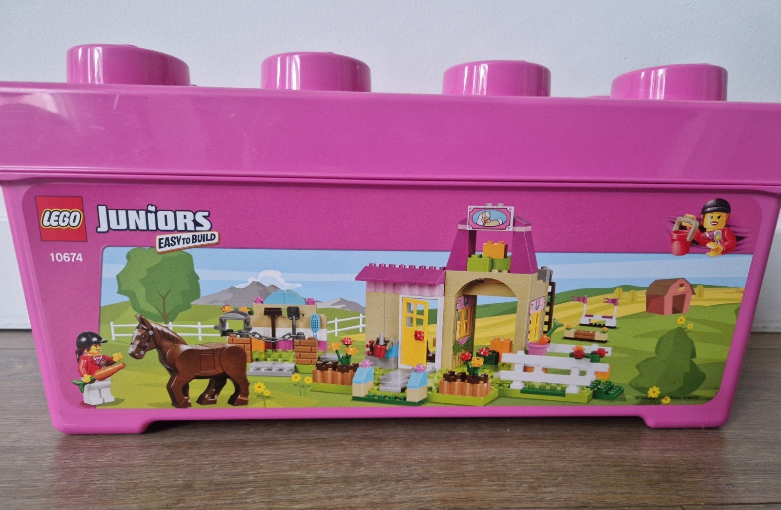 LEGO Juniors 10674 | Paardenboerderij met doos, Ophalen, Gebruikt, Lego, Inclusief instructies