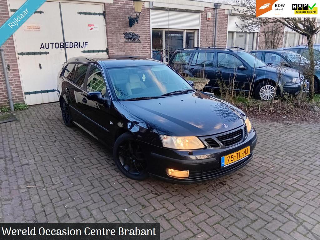 Saab 9-3 Sport Estate 2.0 T Vector automaat apk 04 27 Nieuw!, 1998 cc, Gebruikt, 4 cilinders, Zwart