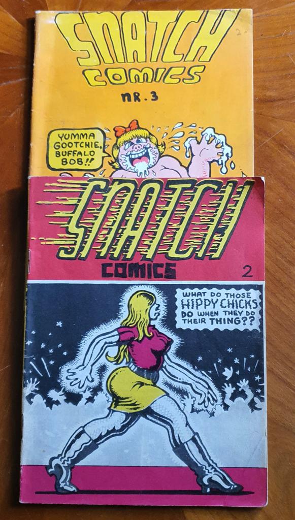 Robert Crumb Snatch comics 2 ex, Boeken, Strips | Comics, Meerdere comics, Ophalen of Verzenden, Zo goed als nieuw, Amerika