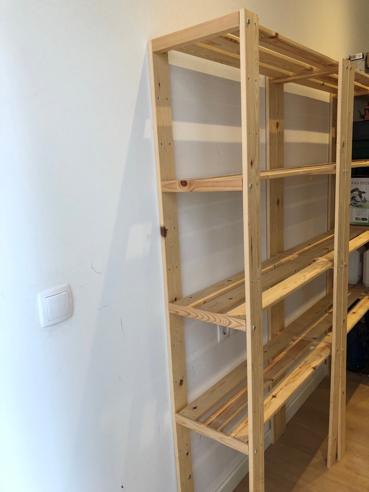 2 IKEA HEJNE Stellingkasten, naaldhout, 78x31x171 cm, Ophalen, Gebruikt