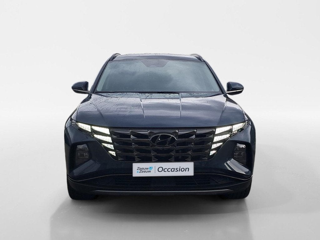 Hyundai Tucson 1.6 T-GDI MHEV Premium | Automaat | 1650kg tr, Auto's, Hyundai, 12 maanden, Gebruikt, 4 cilinders, Blauw