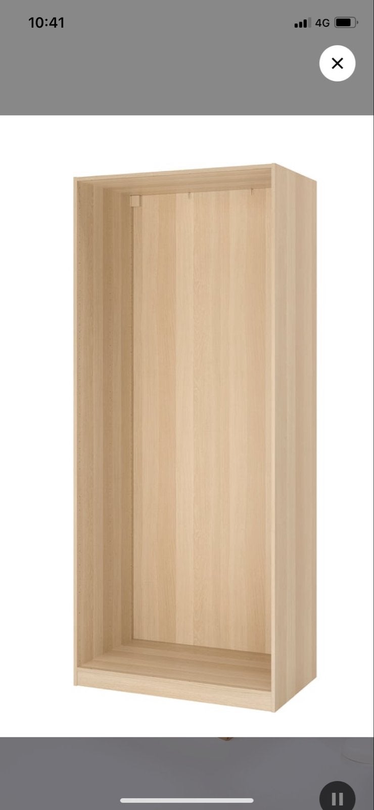 Nieuwe IKEA PAX basiselementen (eikenkleur)