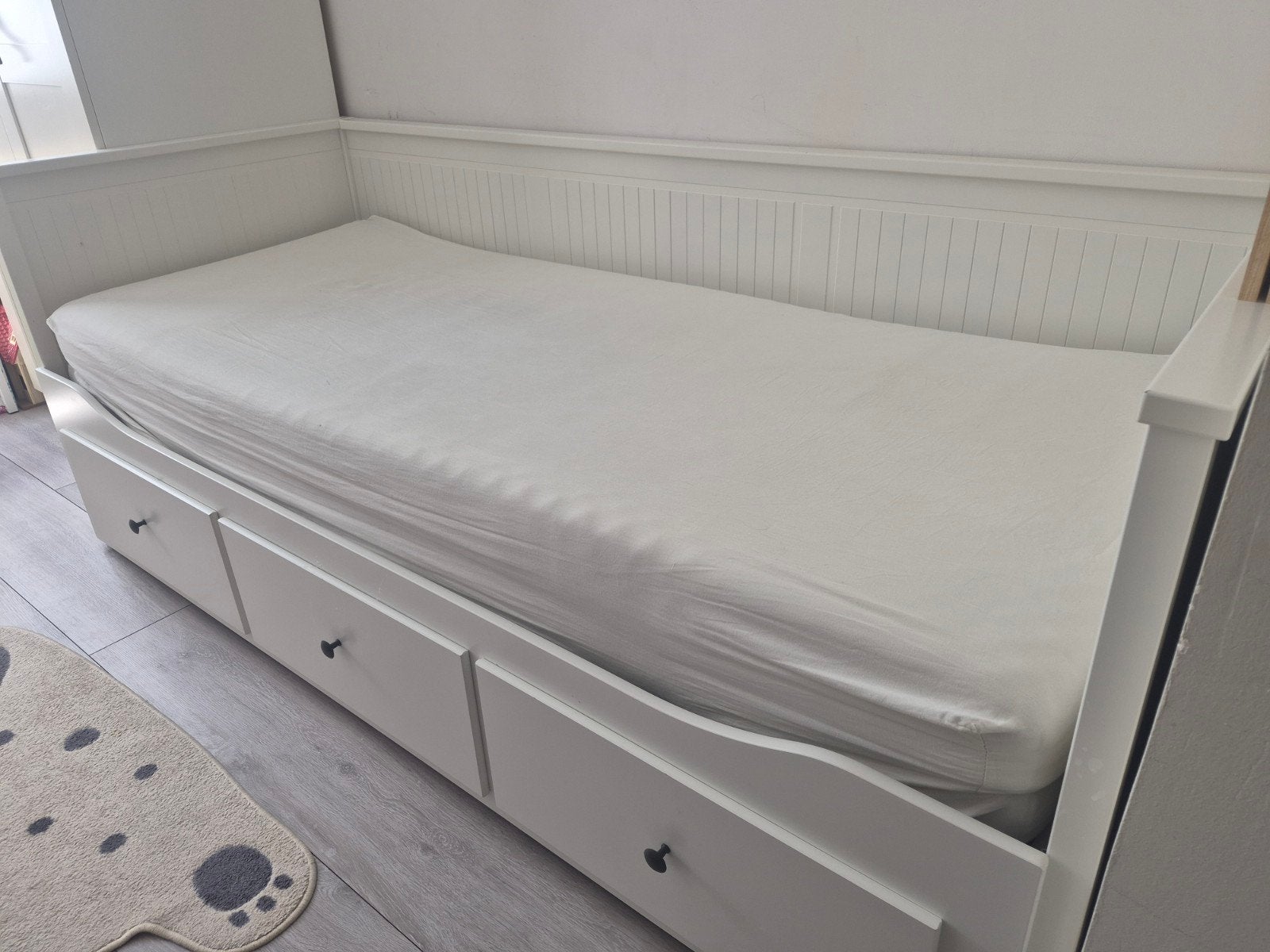 Hemnes bedbank, Ophalen, Gebruikt, Tweepersoons