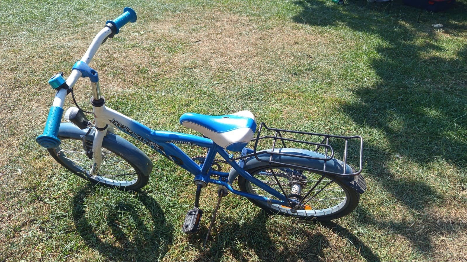 Gave blauw/witte jongens mountainbike, Fietsen en Brommers, Ophalen, Gebruikt