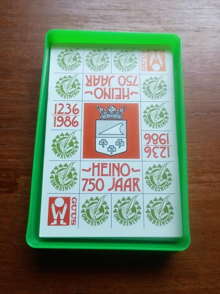 Heino Overijssel kwartet geschiedenis regio, Verzamelen, Speelkaarten, Jokers en Kwartetten, Ophalen of Verzenden, Kwartet(ten)