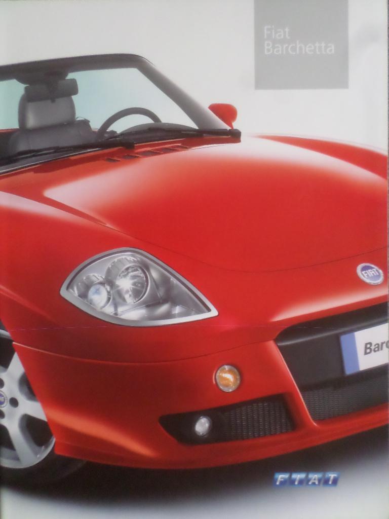 Fiat Barchetta 2004 Brochure, Ophalen of Verzenden, Zo goed als nieuw, Overige merken