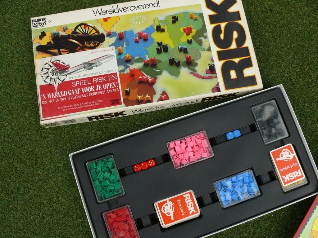het spel RISK van Parker, Ophalen of Verzenden, Zo goed als nieuw, Parker