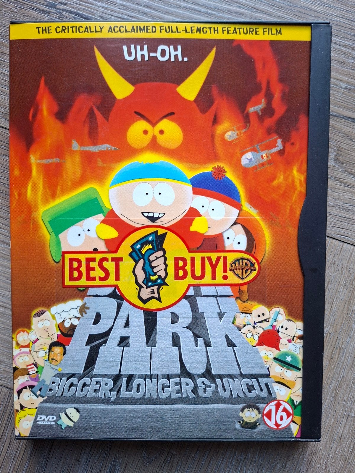 South Park: Bigger, Longer & Uncut (DVD), Actiekomedie, Vanaf 16 jaar, Inclusief doosje, Ophalen of Verzenden