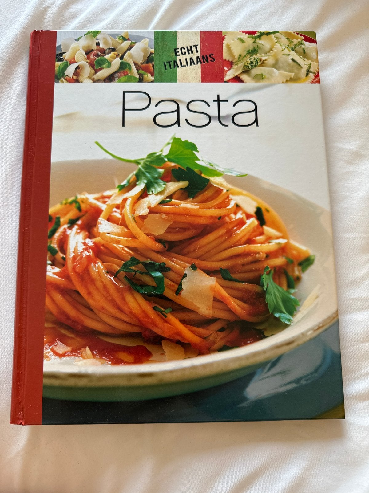 Echt Italiaans Pasta Kookboek - Diverse Recepten, Ophalen of Verzenden, Zo goed als nieuw, Italië, Hoofdgerechten