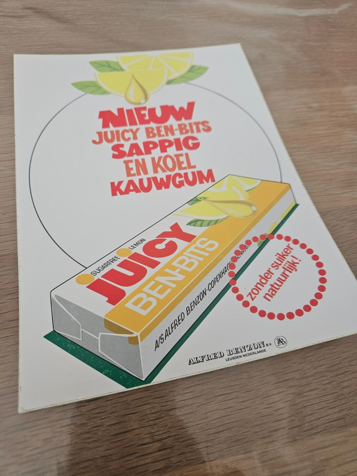 Juicy Ben Bits Kauwgom, Ophalen of Verzenden, Zo goed als nieuw