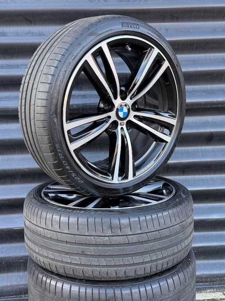 19” Orig Bmw Styl 442M F30 F31 F36 F32 Velgen RFT Banden, Gebruikt, Banden en Velgen, Ophalen, 19 inch
