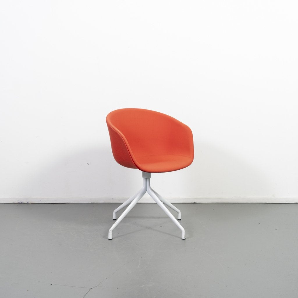 3x Hay About a Chair AAC21 Draaibaar Rood Stof - Wit, Huis en Inrichting, Stoelen, Niet ingevuld, Niet ingevuld, Ophalen of Verzenden