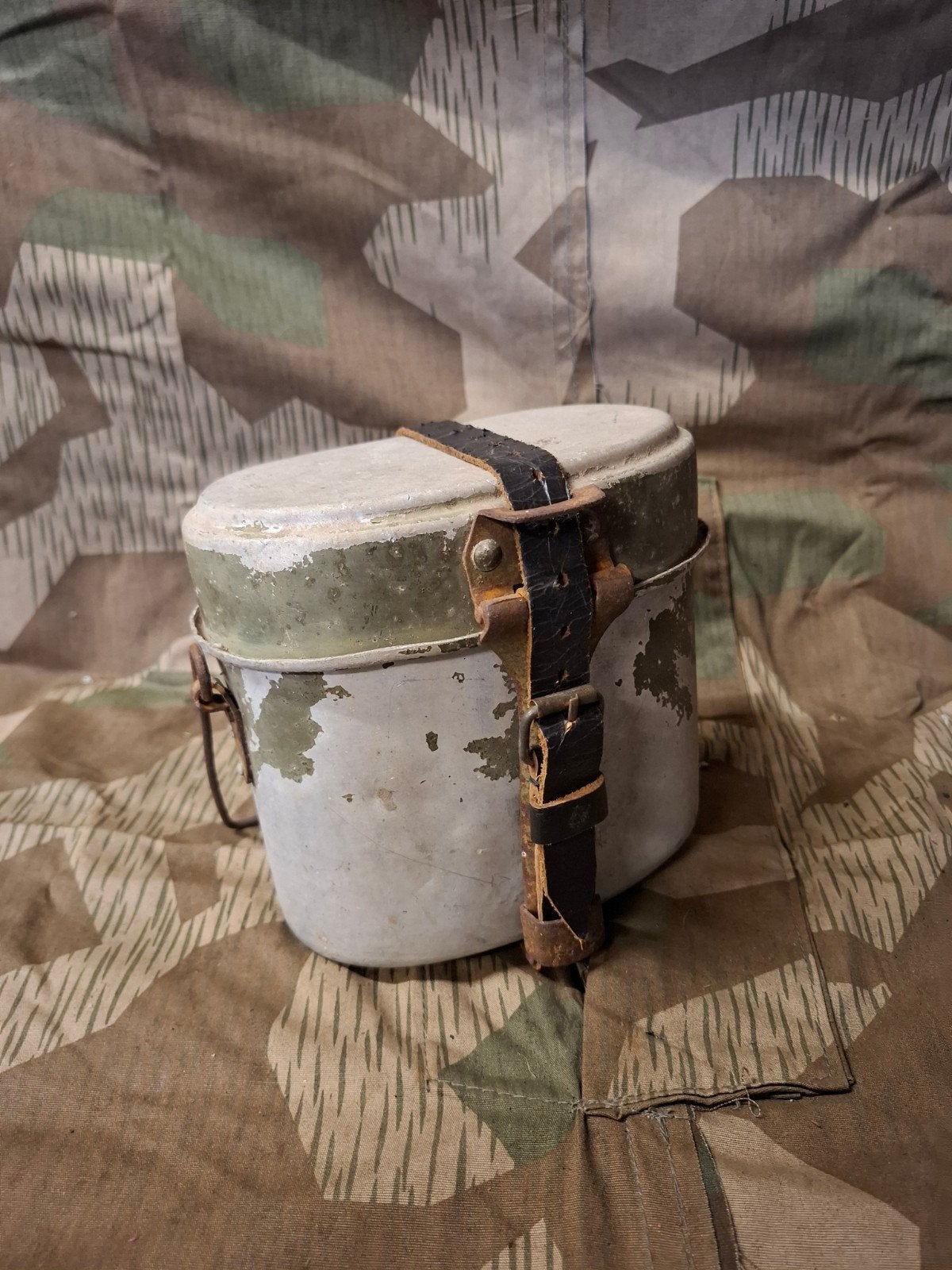WO2 Duitse eetketel met riempje, Ophalen of Verzenden, Duitsland