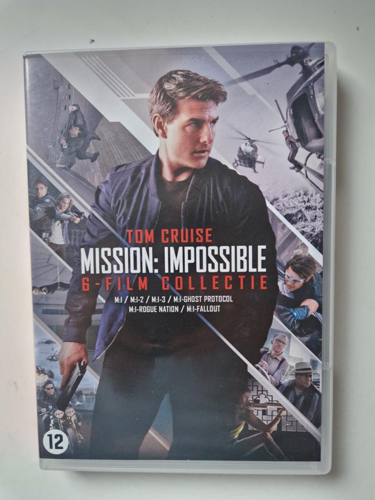 Mission: Impossible 6-Film Collectie DVD, Vanaf 12 jaar, Ophalen of Verzenden, Zo goed als nieuw, Actie