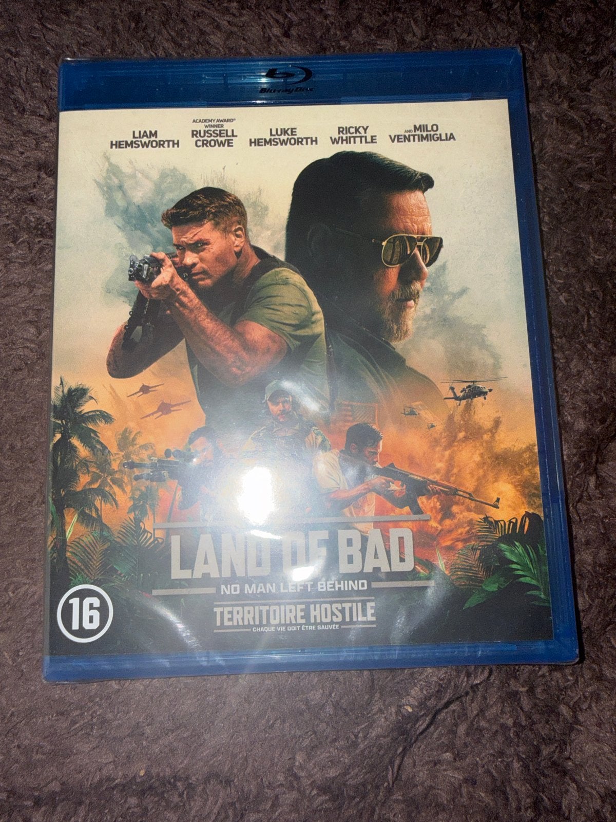 Land of Bad Blu-ray - Actie Thriller met Liam Hemsworth, Vanaf 16 jaar, Film, Actie, Ophalen of Verzenden