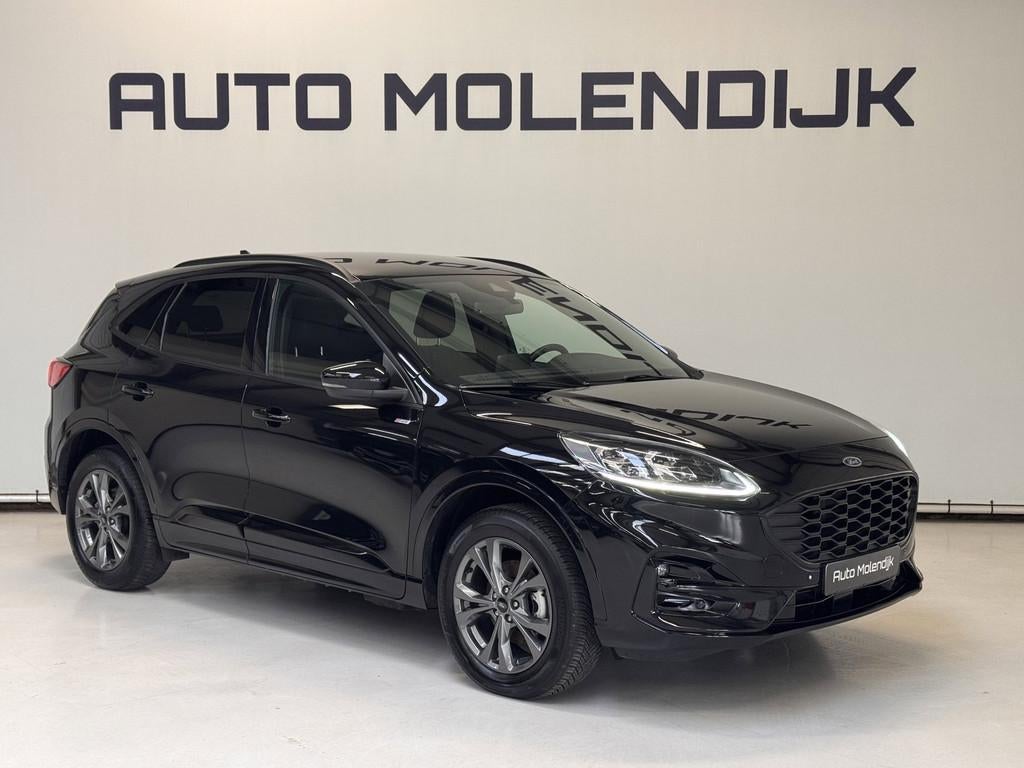 Ford Kuga 2.5 PHEV ST-Line X Alcantara / camera / Keyless /, Gebruikt, Zwart, 4 cilinders, Alcantara