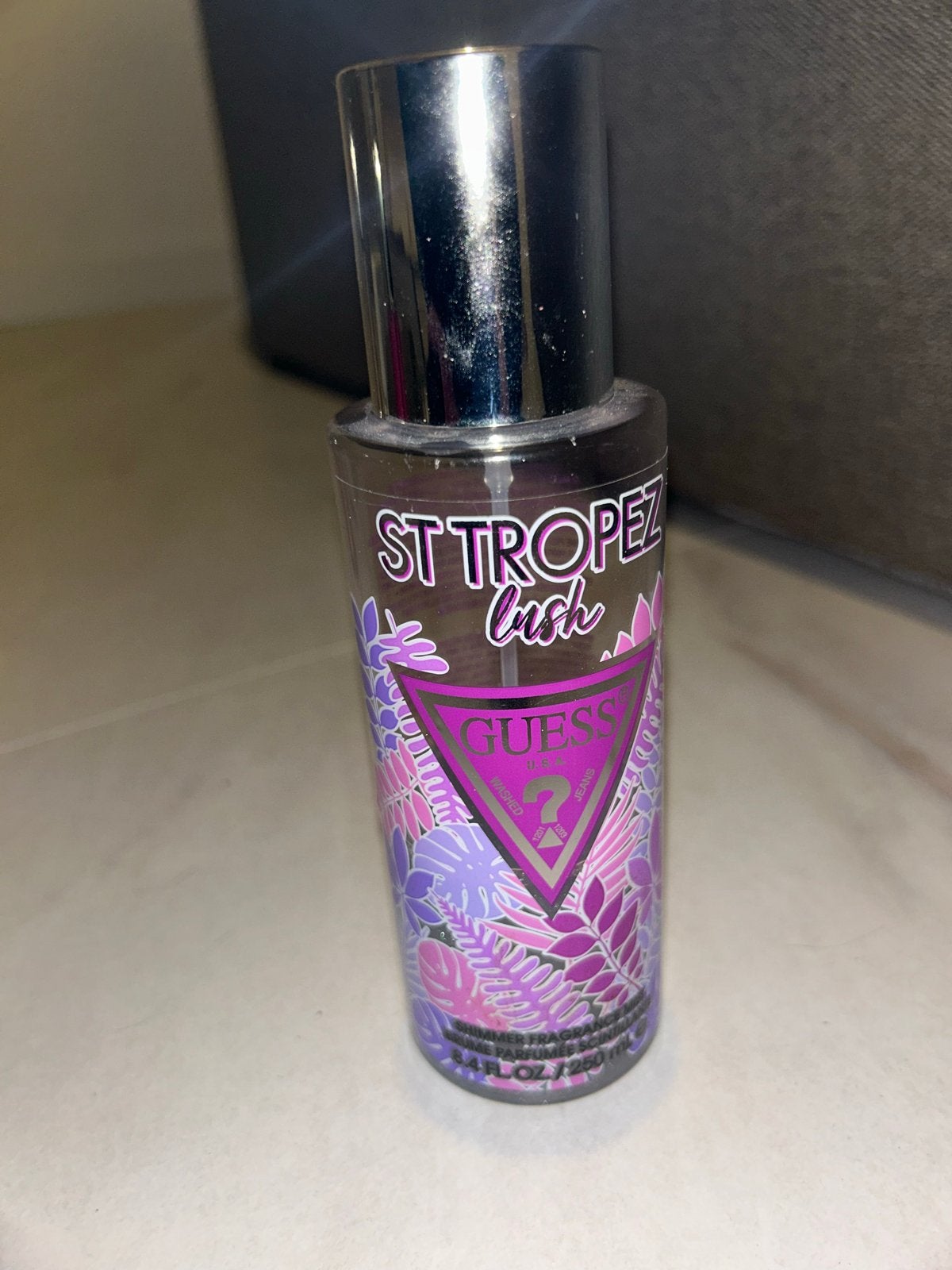 Guess St. Tropez Lush Body Mist met glitter, Ophalen of Verzenden, Gebruikt