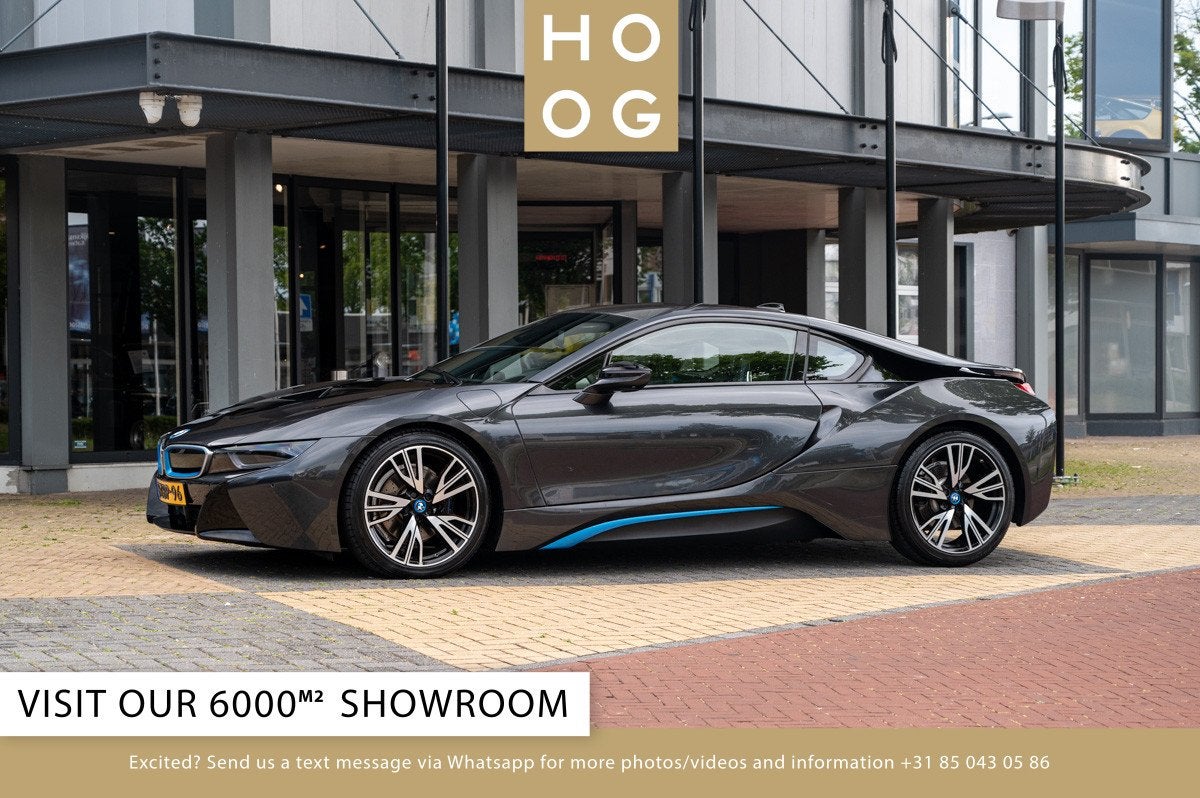 BMW i8 1.5 FIRST EDITION (bj 2015, automaat), Gebruikt, Overige kleuren, 4 stoelen, Bedrijf