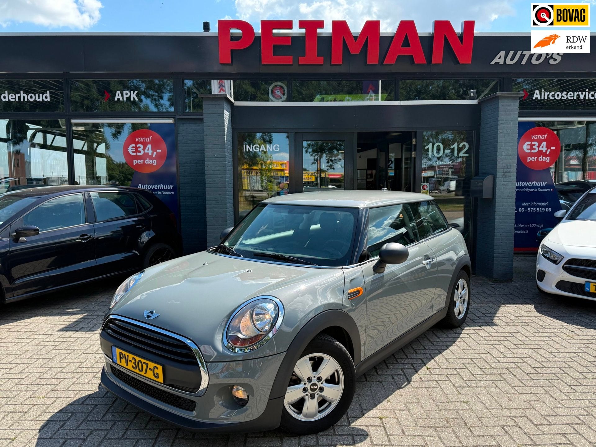 Mini 3-Deurs 1.2 One Salt | Airco | Elektrische ramen |Deale, Auto's, Gebruikt, Euro 6, 4 stoelen, 1198 cc