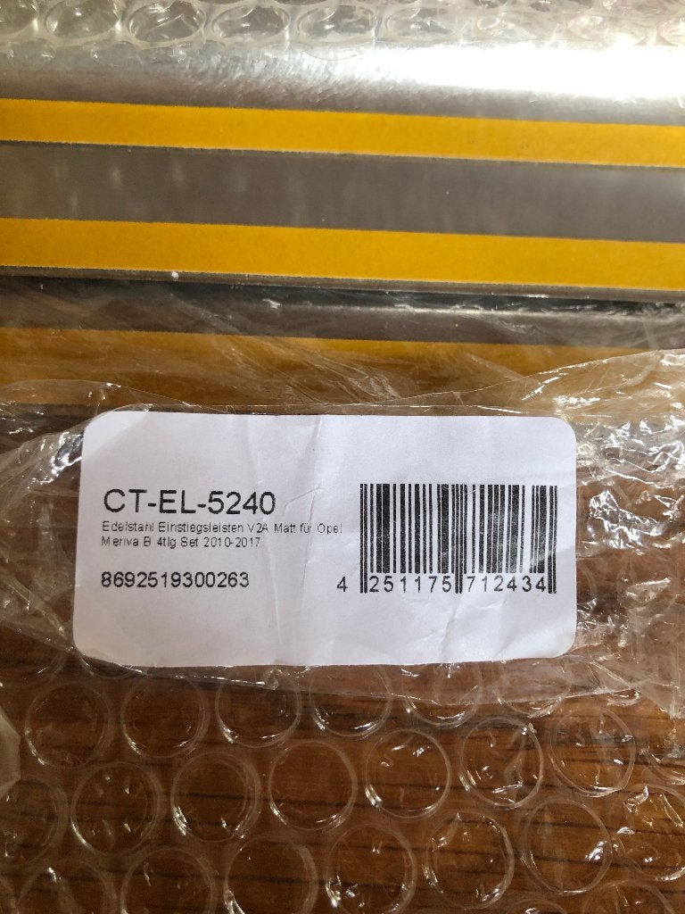 Instaplijsten opel meriva b, Ophalen of Verzenden, Nieuw, Opel