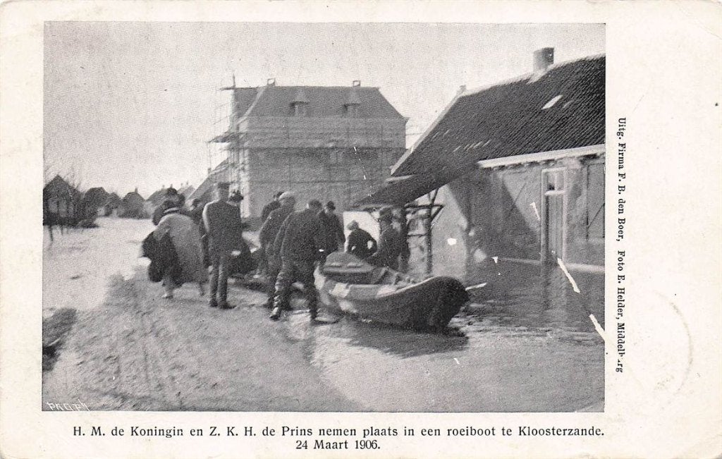 703-318-057 Kloosterzande, Verzenden, Voor 1920, Zeeland